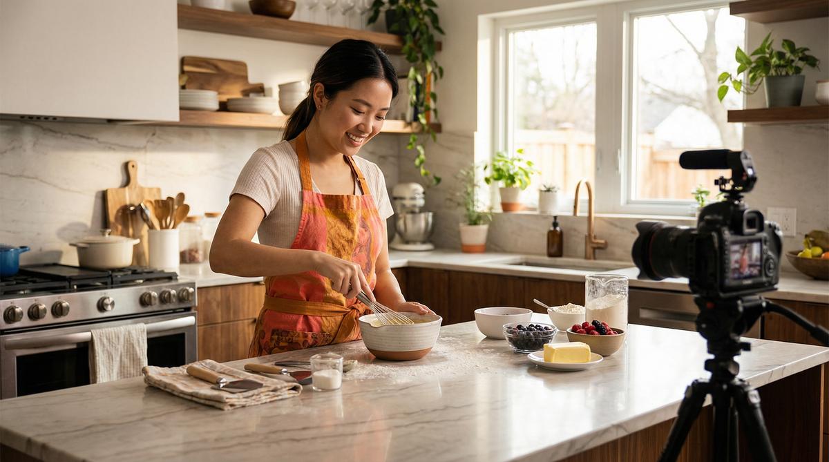 国产视频美食视频教程